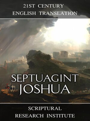 cover image of Septuagint--Joshua